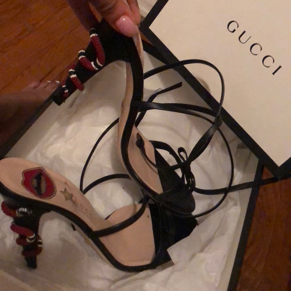 Gucci snake sandal